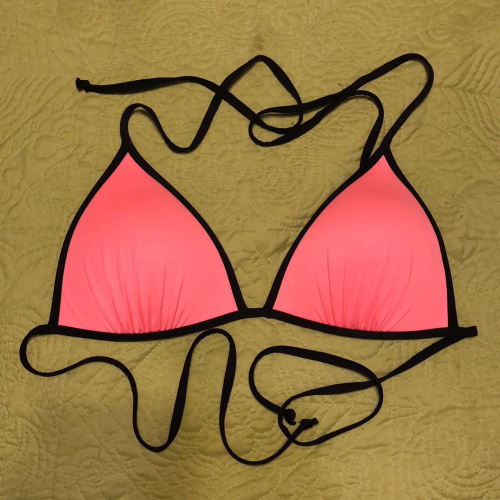 H&M peach swimsuit top